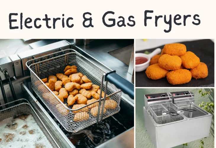 Commercial Electric and Gas Fryers